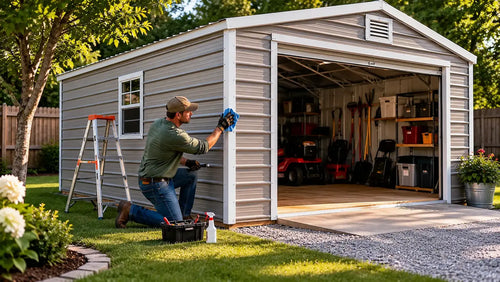 Metal Shed Maintenance Checklist: How to Prevent Rust, Leaks & Storm Damage