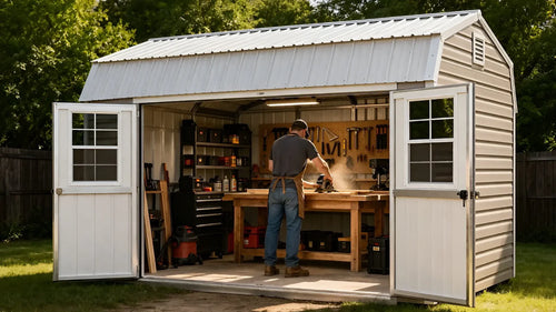 Try These Creative Uses for Portable Garage Storage Sheds